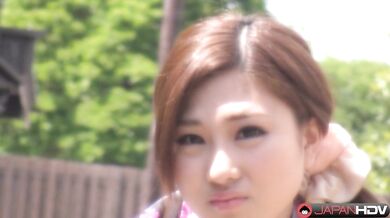 Teaser of kimono lady Maki Horiguchi