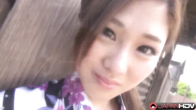 Teaser of kimono lady Maki Horiguchi