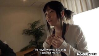 As a substitute actress, Maya Katsuragi has the pussy licked and has to