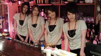 Lovely girls, Anna Kirishima, Haruka Sasano, Hinata Hyuga and Kana
