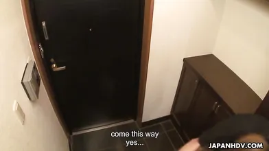 An elderly guy is using an opportunity to have some fun with a