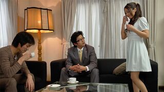 Beautiful young darling Aoi Miyama gets seduced by two naughty