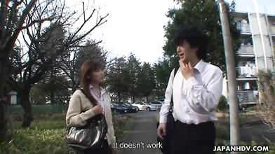 After receiving his super powers from bananas a hunk chooses Chihiro