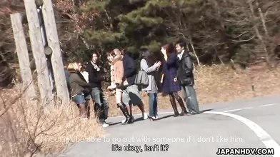 After spending some time in hot tubs turned on babes decide to mix with