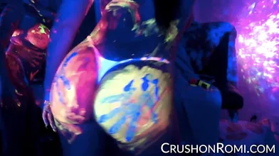 Neon Body Paint