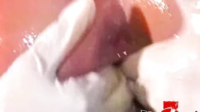 Toy loving dyke having wild elector sex in threesome
