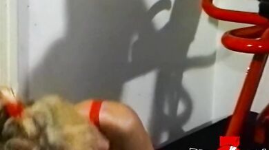 Busty enema dykes toying asses and pussies in threesome