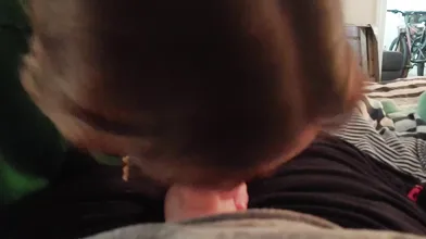 Brianna sucks my dick