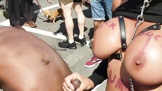 Public handjob
