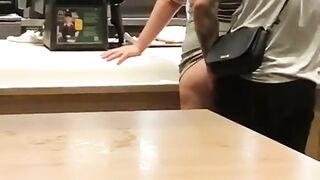 Fast food chain public fuck