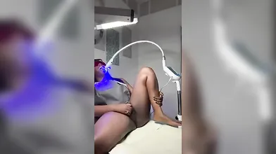 Caught fingering at dentist