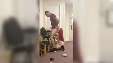 Slut ass sucking