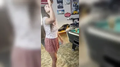 Beer bottle masturbating