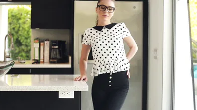 Stripping in the kitchen