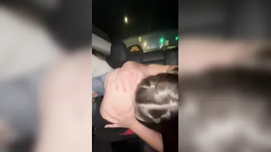 Uber girls pussy licking