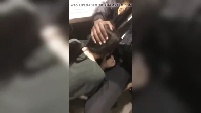Security getting blowjob