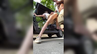 Fucking the caddy