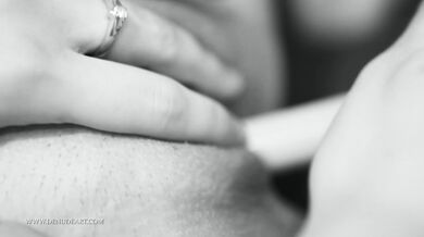 Masturbation in black and white