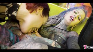 HARD ANAL play with big toys - 0% pussy