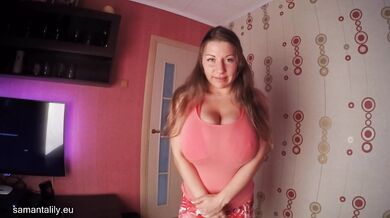 POV boob grab