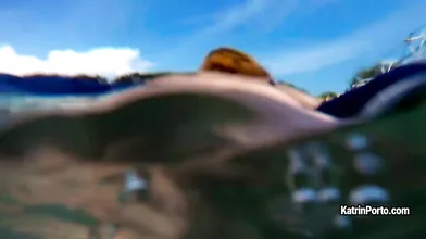 Nude swiming