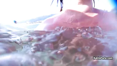 Nude swiming