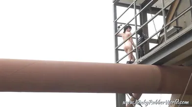 Whipping fucking and deep throat sucking