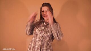 Bouncing tits slow motion