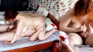 Chubby wife morning sex