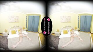 Tea Mint is a petite babe with perky little titties, and a perky clit