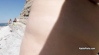 Nude beach walk