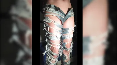 In die jeans gepisst