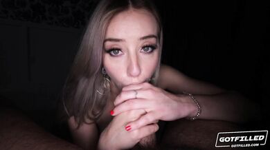 GOTFILLED Haley Reed's hole is cum filled