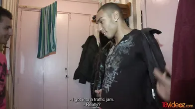 Interracial fuck for a new TV