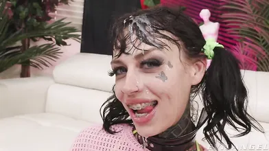 CC DOLL Deepthroat & Anal Manhandling