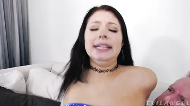 RAVEN LANE Gaping Anal & Rim Job Girl