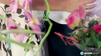 Flowers, a BBC and a creampie