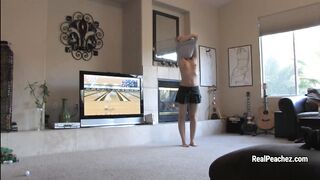 Wii bowling and magic wand