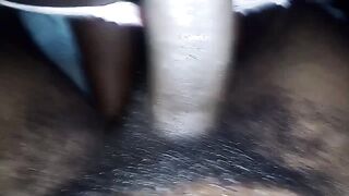11 inches black Dick swimming in my sloppy wet pussy xxx
