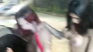 Trans public fuck brazil
