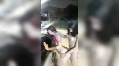 Trans public fuck brazil