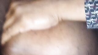 11 inches black Dick digging in my pussy