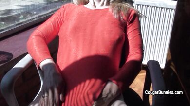 Masturbating Through My Red Leotard