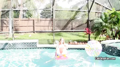 Cali Skye Pool Play