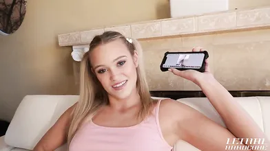 Slutty Blonde Chloe Rose Gets Her Pussy Pounded By Step-daddy