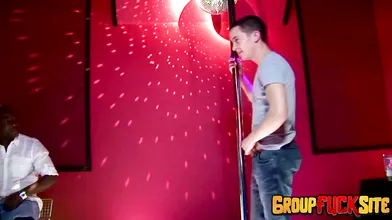 Armed Strippers Have an Orgy at Gunpoint