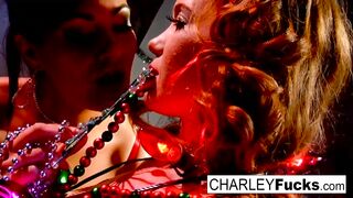 Charley and her sexy girlfriend fuck