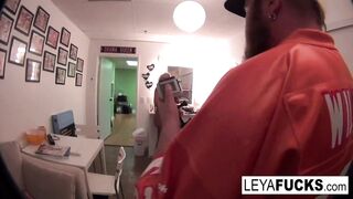 Leya's super hot GoPro BJ