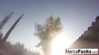 Marica Hase the house jacker gets some BBC from Chris Cock!