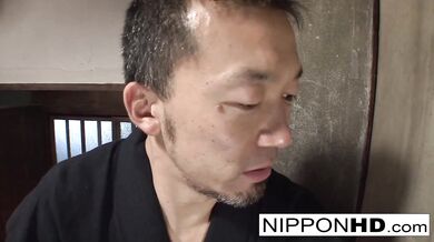 Cute Asian babe gets caught masturbating